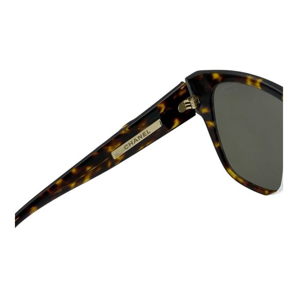 Chanel Acetate Polarized Butterfly CC Sunglasses 5412 Tortoise ( See Des) - Picture 6 of 12